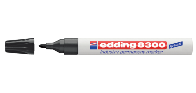 Edding 8300 Industry marker bullet 1.5-3mm black