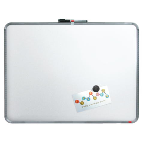 Tableau blanc Nobo Slim Line 43X58cm argent