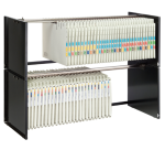 Unité d'archives Jalema 1050mm pour dossier suspendu latéral noir