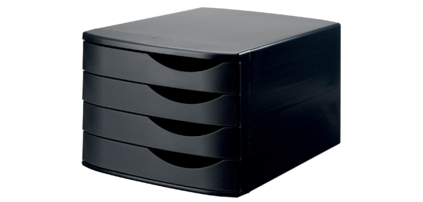 Ladenbox Djois Re-Solution 4 laden zwart