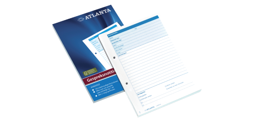 Bloc Messages Djois Atlanta A5 100 feuilles blanc