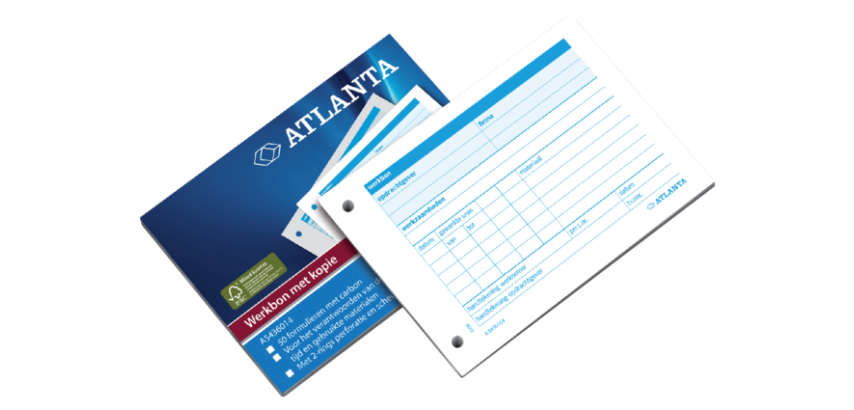 Atlanta A6 Activity Report 50x2 sheets (Dutch)
