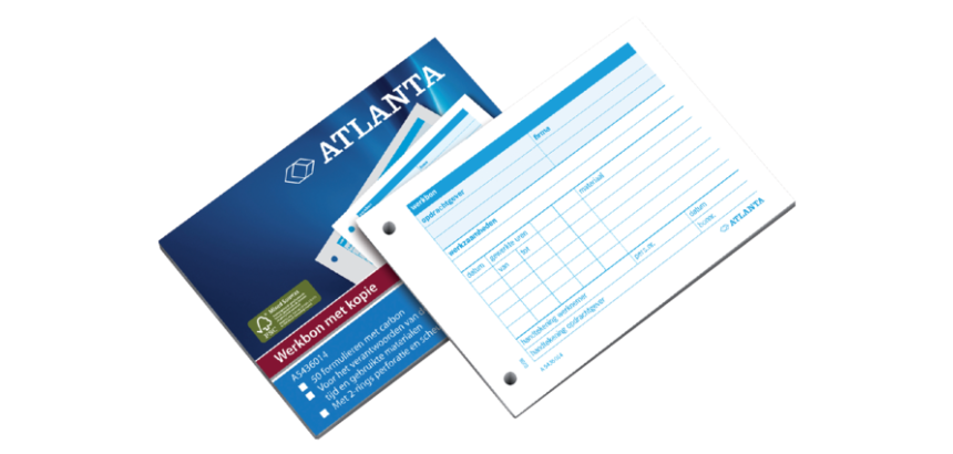 Atlanta A6 Activity Report 50x2 sheets (Dutch)