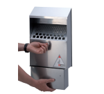 Durable 3334 Metal Wall Ashtray