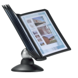 Durable Table Desk 5587 Sherpa Motion 10 pockets black