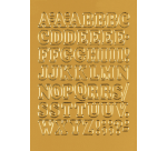 Etiquette HERMA 4183 lettres A-Z or 12mm 50 pièces