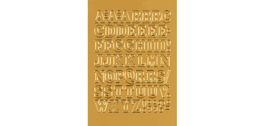 Etiquette HERMA 4183 lettres A-Z or 12mm 50 pièces