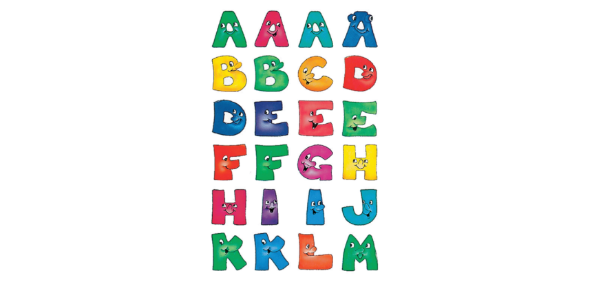 HERMA 4194 label A-Z faces 28mm 48 pieces