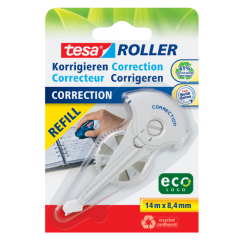 Recharge Roller Correcteur tesa® ecoLogo® 14mx8,4mm blister