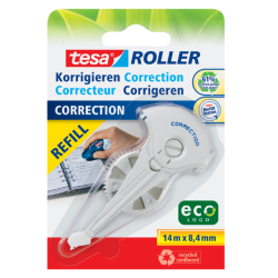 Recharge Roller Correcteur tesa® ecoLogo® 14mx8,4mm blister