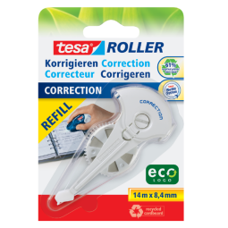 Recharge Roller Correcteur tesa® ecoLogo® 14mx8,4mm blister