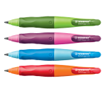 Portemine STABILO EASYergo HB 3,15mm droitier orange/rouge + taille-crayon