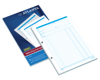 Djois Atlanta invoice pad A4 50x 2 carbon sheets