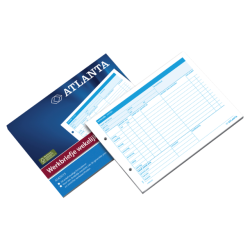 Fiche d’horaire Atlanta hebdomadaire A5 50 feuilles