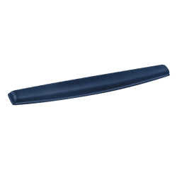 Repose-poignets clavier Fellowes mousse bleu saphir