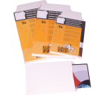Enveloppe CleverPack A4 240x315mm carton blanc 5 pièces