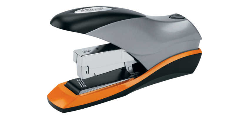 Rexel Optima 70HD Heftgerät max 70 Blätter schwarz/silber