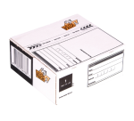 Postpakketbox 1 CleverPack 146x131x56mm wit pak à 25 stuks