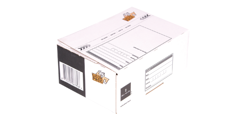 Boîte postale 2 CleverPack 200x140x80mm blanc 25 pièces