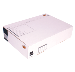 Boîte poste 5 CleverPack 430x300x90mm blanc 25 pièces