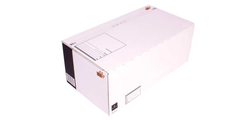 Mailbox 6 CleverPack 485x260x185mm white 25 pieces