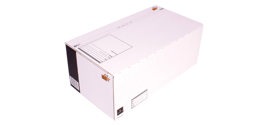 Postpakketbox 6 CleverPack 485x260x185mm wit pak à 25 stuks