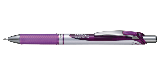 Gelschrijver Pentel BL77 Energel medium violet