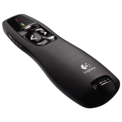 Logitech R400 wireless presenter RF Black