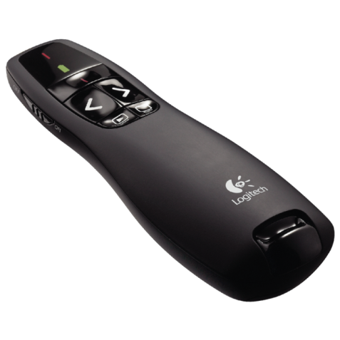Logitech 910-001356 Draadloze presenter RF Zwart