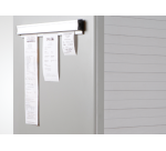 Djois Jalema Grip Wall Rail 340mm with Magnetic Fastening Gray