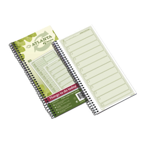 Things to do Djois Atlanta recycled papier Today Green 297x140mm 80vel 70gr groen