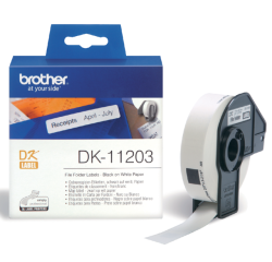 Brother DK-11203 - file folder labels - 300 label(s) - 17 x 87 mm