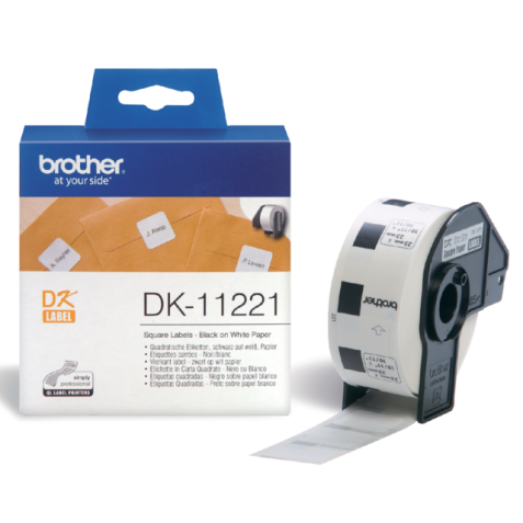 Brother DK-11221 - Etiketten - 1000 Etikett(en) - 23 x 23 mm