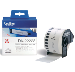 Etiket Brother DK-22223 doorlopend 50mm 1 rol á 30m wit