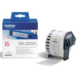 Etiket Brother DK-22223 doorlopend 50mm 1 rol á 30m wit