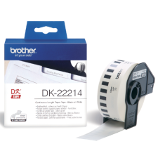 Brother DK-22214 - thermal paper - Roll (1.2 cm x 30.5 m)