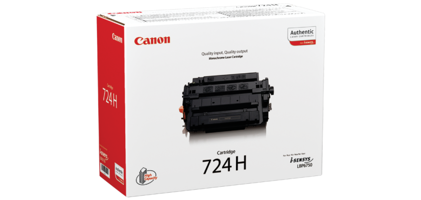 Canon CRG-724H - black - original - toner cartridge