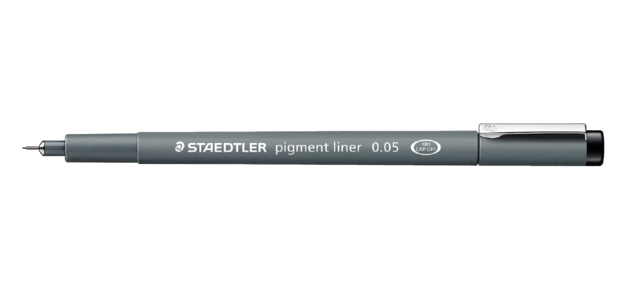 Fineliner Staedtler Pigment 308 0,05mm noir