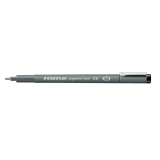 Fineliner Staedtler Pigment 308 zwart 0.8mm