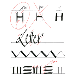 Feutre-Calligraphe edding 1255 5,0mm noir