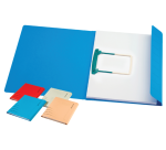 Clipex Secolor A4 Folder 100% Recycled Cardboard 250g Red