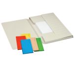 Chemise Djois Seculor Mammouth folio 3 rabats recyclé 250g 360x250mm bleu 50 pièces