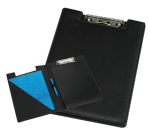 Porte-bloc à rabat Rillstab 98850 similicuir de luxe noir