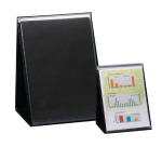 Tafelflipover Rillstab A4 staand 20-tassen