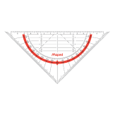 Geodriehoek Maped Geo-Flex 16cm