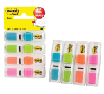 Marque-page 3M Post-it 6834 petit Bleu ciel/rose/vert/orange