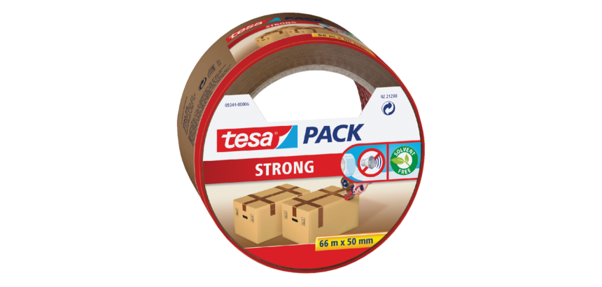 Verpakkingstape tesapack® Strong 66mx50mm bruin