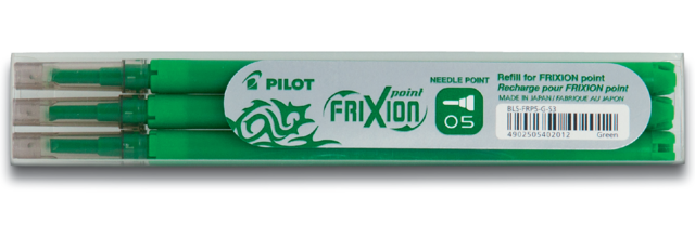 Recharge Roller Pilot FriXion Hi-Tecpoint 0,3mm Vert on