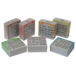 Bloc Bingo Haza 105x105mm 20x 25 feuilles