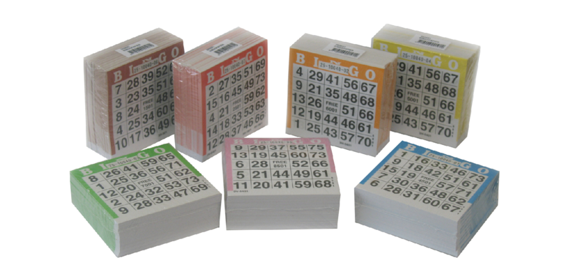 Bingoblok Haza 105x105mm 20 stuks à 25 vel